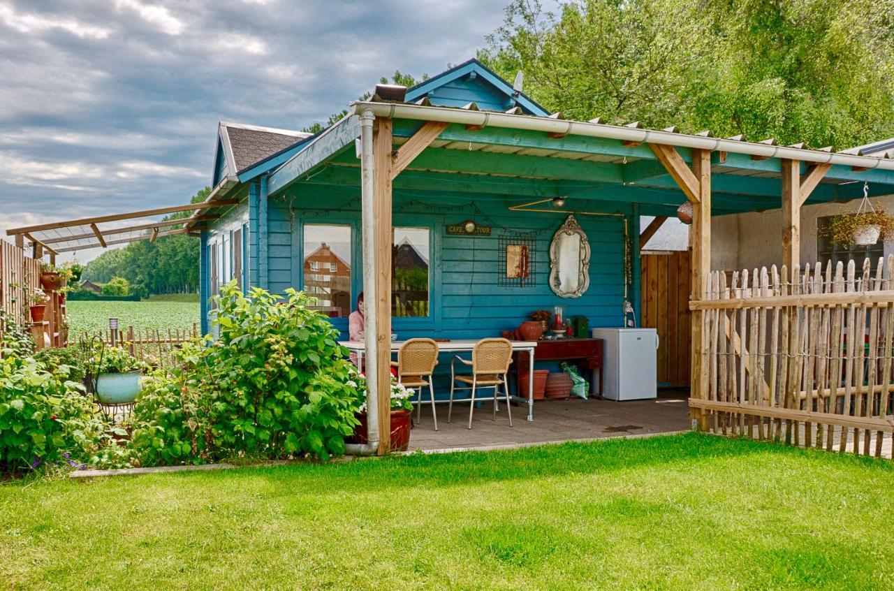 Artistiek Vakantiehuisje Hulst Ngoại thất bức ảnh